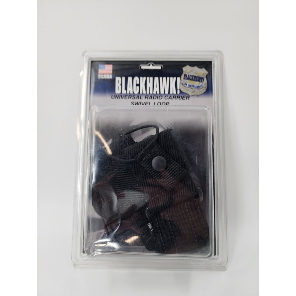 Blackhawk Universal Radio‎ Carrier Swivel Loop Nylon Duty Gear Black 44A451BK